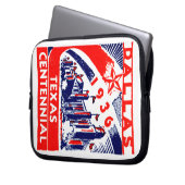 1936 Dallas Texas Centennial Laptopschutzhülle (Vorderseite Links)