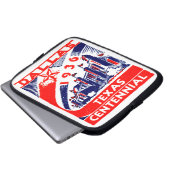 1936 Dallas Texas Centennial Laptopschutzhülle (Vorne Knopf)