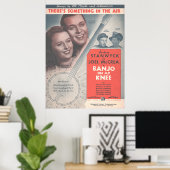 1936 ist etwas in der Luft Poster (Heimbüro)