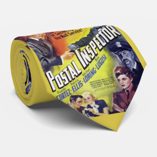1936 Postal Inspector Filmplakat Krawatte