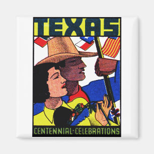 1936 Texas Centennial Magnet