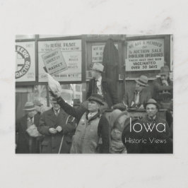 1936 Viehversteigerung Postkarte