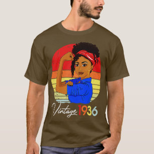 1936 Vintager 85. Geburtstag 85. Geburtstag Gebore T-Shirt