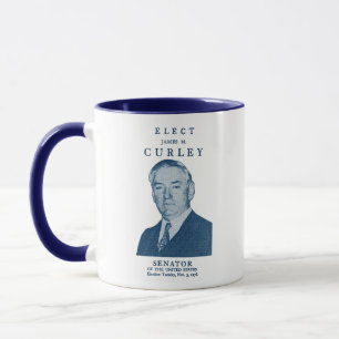 1936 Wählen Sie Curley in den Kongress Tasse