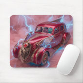 1936 Wingmobile Sedan mit Spezialeffekten Mousepad (Mit Mouse)