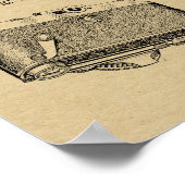 1937 Alte Kamera Patent Art Zeichnend Druck Poster (Ecke)