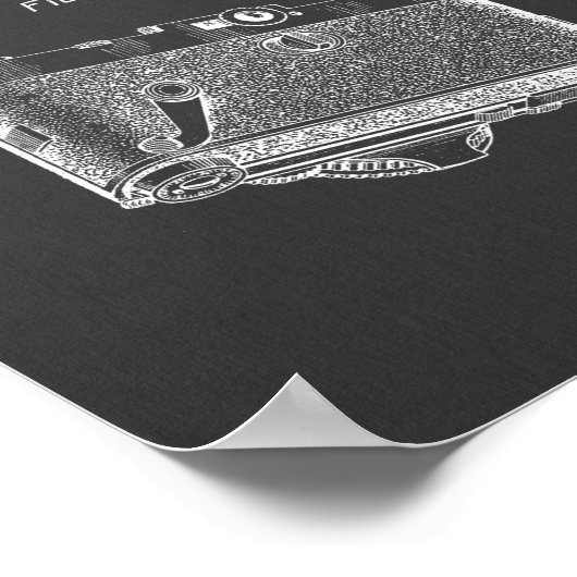 1937 Alte Kamera Patent Art Zeichnend Druck Poster (Ecke)