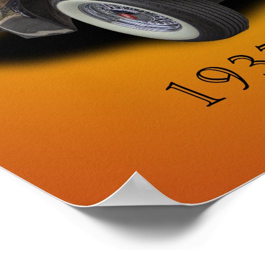 1937 BUICK POSTER (Ecke)