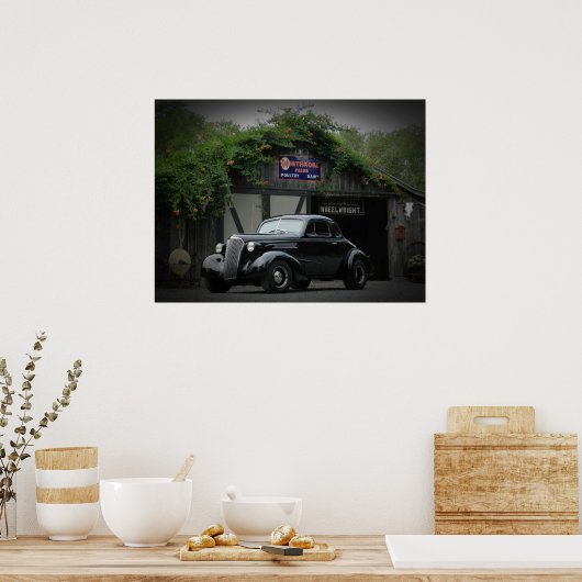 1937 Chevy Coupe Poster (Küche)