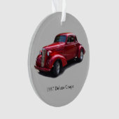 1937 Deluxe Coupe Acrylornament Ornament (Vorderseite)