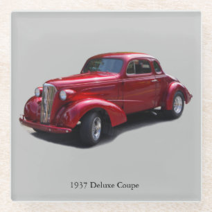 1937 Deluxe Coupe Glas Untersetzer