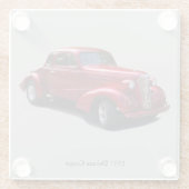 1937 Deluxe Coupe Glas Untersetzer (Rückseite)