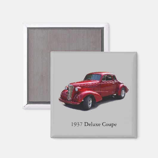 1937 Deluxe Coupe-Magnet Magnet (Vorderseite/Rückseite)