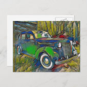 1937 Desoto 3 Postkarte (Vorne/Hinten)