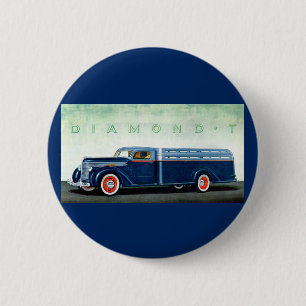1937 Diamond-T-Blue LKW Button