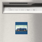 1937 Diamond-T-Blue LKW Magnet (In Situ (Geschirrspüler))