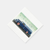1937 Diamond-T-Blue LKW Serviette (Ecke)