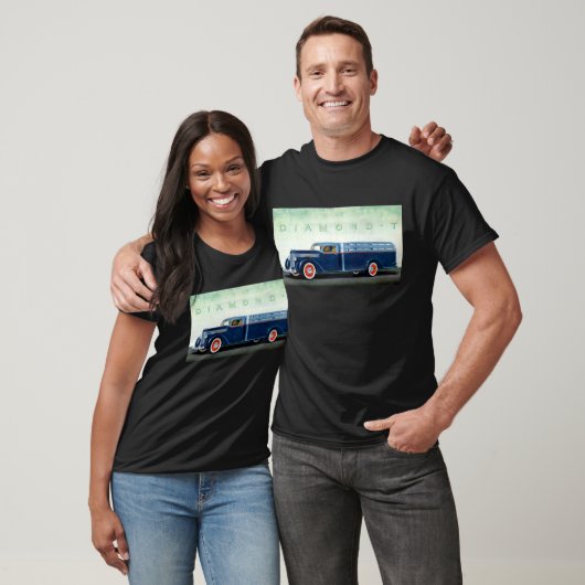 1937 Diamond-T-Blue LKW T-Shirt (Unisex)