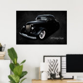 1937 Dodge Coupe Poster (Heimbüro)