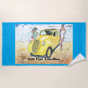 1937 Fiat Topolino Strandtuch