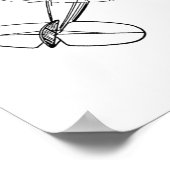 1937 Hubschrauberflugzeug Patentkunst Zeichnend Pr Poster (Ecke)