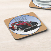 1937 Hudson Terraplane Untersetzer (Linke Seite)