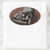 1937 PAKET OVALER AUFKLEBER (Tasche)