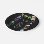 1937 Trivia Facts Paper Plate Pappteller (Schrägansicht)