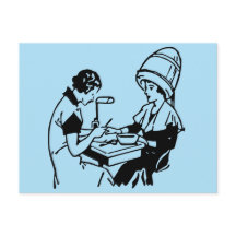 1937 Vintager Schönheitssalon