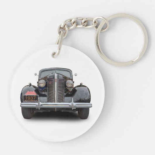 1937 VINTAGES AUTO SCHLÜSSELANHÄNGER (Rückseite)