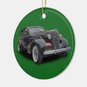 1937er OLDTIMER Keramik Ornament (Links)