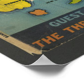 1938 Aviation Magazine Airplane Cover Art Print Poster (Ecke)