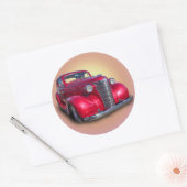 1938 CHEVROLET RUNDER AUFKLEBER (Umschlag)