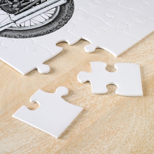 1938 Excelsior Warrior Motorrad Puzzle (Seite)