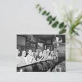 1938 in einer Louisiana-Bar Postkarte (Stehend Vorderseite)