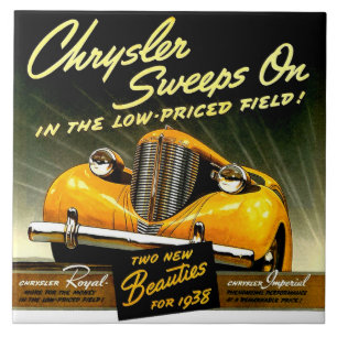 1938 kehrt Chrysler weiter Fliese