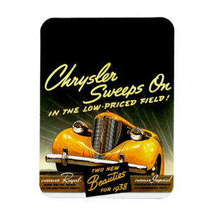 1938 kehrt Chrysler weiter Magnet