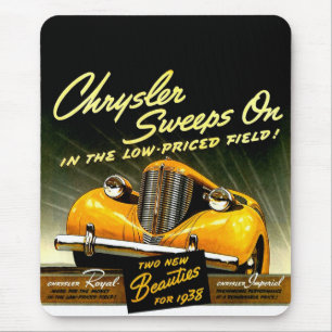 1938 kehrt Chrysler weiter Mousepad