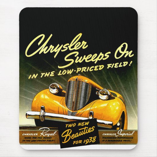 1938 kehrt Chrysler weiter Mousepad (Vorne)