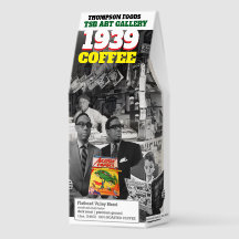 1939  ACTION Coffee, 12oz Bag, Dark Roast, Flath