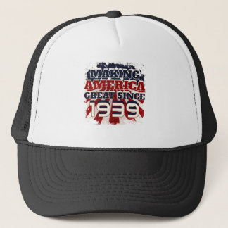 1939 Amerika großen patriotischen geborenen Truckerkappe
