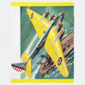 1939 Boeing 915 Fleecedecke (Vorderseite)