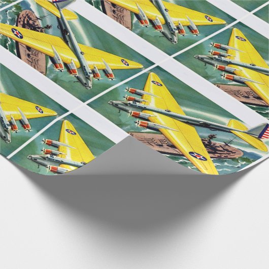 1939 Boeing 915 Geschenkpapier (Ecke)