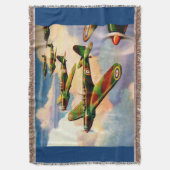 1939 British Fairey Junior Medium Bomber Decke (Vorderseite Vertikal)