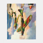 1939 British Fairey Junior Medium Bomber Fleecedecke (Vorderseite)
