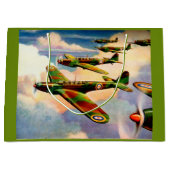 1939 British Fairey Junior Medium Bomber Große Geschenktüte (Vorderseite)