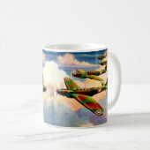 1939 British Fairey Junior Medium Bomber Kaffeetasse (VorderseiteRechts)