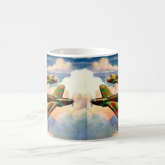 1939 British Fairey Junior Medium Bomber Kaffeetasse (Mittel)