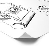 1939 Faltkamera Patent Art Zeichnend Druck Poster (Ecke)