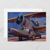 1939 Grumman F-2 Postkarte (Vorne/Hinten)